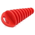 thumbnail image 2 of Unique Bargains Red Motorcycle Exhaust Tube  Wash Pipe Plug Muffler Rubber Protector, 2 of 4