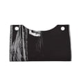 thumbnail image 4 of Lsque Gothic Skull Drape Printed Long Tissue Box Cover Holder, Facial Paper Organizer Dispenser,Triangle with Bottom Belt, PVC Leather Decorative Organizer, 4 of 9