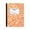 Orange, variant on Composition Notebook, Marble Wide Ruled Composition Book, Cute Composition Notebooks for Writing, 200 Pages per Comp Book, Office Supplies, Classroom Must Haves, 9-3/4" x 7-1/2", Black