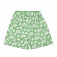 thumbnail image 3 of NIPAXO Boys Polo Shirt and Shorts Outfit Set with Floral Print, Green, 4-5Y, 3 of 6