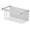 White, variant on GFHFHITJ Magnetic Shelf No-hole Magnetic Refrigerator Shelf Side Spice Rack Wall-mounted Kitchen Basket Multi-functional Storage Shelf