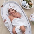 thumbnail image 3 of Living Textiles 5-Piece Hooded Towel and Washcloths Gift Set - Forest Retreat, 3 of 3