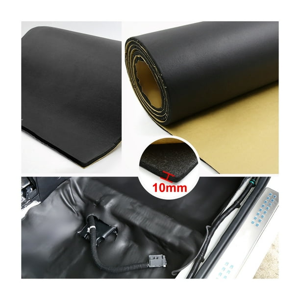 394mil 10mm Car Floor Tailgate Sound Insulation Deadener Mat Walmart
