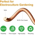 thumbnail image 5 of Electroculture Copper Garden Stakes 6 Pack – 11.5 Inch Antenna Rods for Vegetables, Flowers, Herbs – Natural Plant Support, Easy Install, No Needed, 5 of 5
