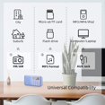 thumbnail image 5 of Radio Portable AM/FM, Ensemble Radio avec Lumière d'Urgence, Support Micro SD/AUX/USB, 5 of 5
