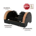 thumbnail image 2 of Boot Brush Cleaner Floor Mount - W9451 Heavy Duty Shoe Scraper for Mud & Dirt - Indoor/Outdoor Farm, Construction, Home Use - 4.7 x 9.5 x 6.5 Inches, 2 of 4