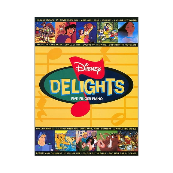 Hal Leonard Disney Delights for Five Finger Piano