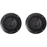 ASA Electronics ASAMS5006BR Jensen 5 in. Marine Speakers - 1.5 in., Black - Set of 2