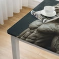 thumbnail image 5 of Awypu Majestic Lion Square Tablecloth 100% Polyester Fiber 52*52, 5 of 8