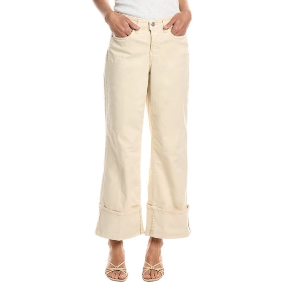 NYDJ womens  Teresa White Creek Wide Leg Jean, 4