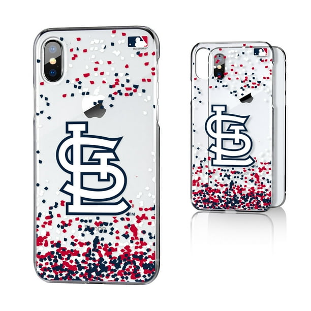 St Louis Cardinals Cardinals Confetti Clear Case for iPhone X - Walmart ...