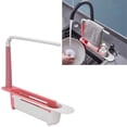 thumbnail image 1 of Porte-évier Télescopique, Évier de Filtre de Panier de Vidange Librement Réglable Grande Capacité Porte-Évier Extensible pour Évier de Cuisine, 1 of 8