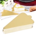thumbnail image 3 of Fyydes 300pcs Triangular Mousse Cake Boards Cupcake Base Dessert Display Tray Cardboard Decoration Tools,Dessert Tray,Cake Board, 3 of 8
