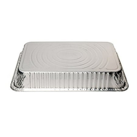 Deep Roaster - Disposable Aluminum Oblong Foil Steam Table Pans, Full Size Deep, Roaster Pans (15 Pack)