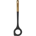 thumbnail image 4 of wqlpp-Risotto Spoon, Cooking Utensil, Perfect for Stirring and Serving Risotto, Durable BPA-Free Matte Black Silicone, Acacia Wood Handles, Safe for Nonstick Cooking Surfaces, 4 of 4
