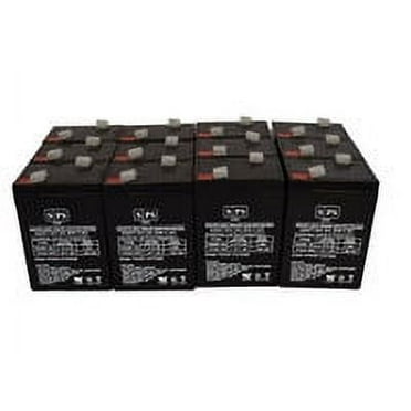 SPS Brand 6V 4.5 Ah Emergency Lights Replacement Battery (SG0645T1) for Lithonia EMB1060601 (12 Pack)