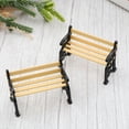 thumbnail image 3 of Sipeihong Kids Alloy Arms Garden Bench, Black, 3 of 10