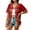 Red, variant on Mexico 2026 Soccer Cup Style Vintage Baseball Jersey for Women, Short Sleeve Button-Down Shirt with Retro Sun & Eagle Graphic, Breathable Polyester Sports Top, 1 PC Army Green L