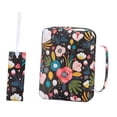 thumbnail image 2 of Estuche para Biblia con estampado floral, bolsa de transporte para libros de estudio, regalo para amigos Estilo B, 2 of 8