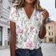 thumbnail image 4 of Blusas elegantes para mujer, túnica con cuello en V de encaje, camisetas informales, camisetas sin mangas, ropa femenina FLhrweasw Nuevo, 4 of 9