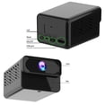 thumbnail image 3 of Mini Cámara de Seguridad, alarma de Detección de Movimento Wireless Mini Cámara de Seguridad 1080p para exteriores, 3 of 7