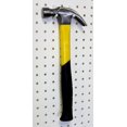 thumbnail image 3 of Wall Peg Hook Kit - L Style Pegboard Hooks Tool Storage Garage Organizer Choice Black or White Pegs, 3 of 5