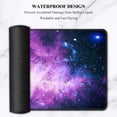 thumbnail image 5 of Large Mouse Pad, Full Desk XXL Extended Gaming Mouse Pad 35" X 15", Waterproof Desktop Mat with Stitched Edges, Non-Slip Laptop Computer Keyboard Mousepad for Office and Home, Galaxy Design, 5 of 5