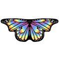 thumbnail image 1 of Decoraciones navideñas para hacer uno mismo Accesorios para actuaciones Disfraz Tirantes para el hombro Alas de hada Alas de mariposa Capa con alas de mariposa, 1 of 6
