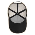 thumbnail image 4 of Lsque Brown Flowers Baseball Cap Trucker Low Profile Hat Golf Dad Hat Adjustable Original Classic Unconstructed Plain Cap Men Women, 4 of 9