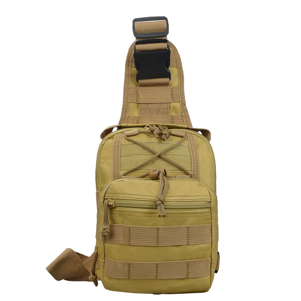 Men Backpack Molle Tactical Sling Chest Assault Pack Messenger Shoulder Bag Hot
