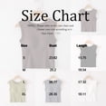 thumbnail image 4 of Women's Padded Tank Top with Built-in Bra and Wide Straps Featuring Round Neck Cropped Design Gray M, 4 of 8
