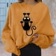 thumbnail image 3 of Sudaderas con capucha estampadas de manga larga informales para mujer a la moda de Halloween Pompotops gfhjh2963, 3 of 4