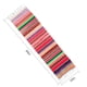 thumbnail image 3 of 4 Pack de 14 Por 84 Pulgadas de Mesa Mexicana 14 x 84 Pulgadas de Fiesta Mexicana Decoraciones de la Boda Franja de Algodón Serape Manta Mesa Corredor (Rojo, 3 of 6