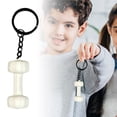 thumbnail image 2 of CJiaWei Dumbbell Hanging Rubber Ornament Universal Fit For Home Gym Wall Decoration Durable Workout Themed Accessory, 2 of 5