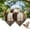 2PCS, variant on Bird Nesting Material - Handmade Fiber Bird Nesting Heart - Handmade Alpaca Fiber Bird Nesting Heart (2PCS)