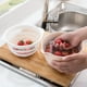 thumbnail image 4 of Multifunctional Basket Double Draining Basket Dishwashing Basin Living Room Fruit Tray Household Plastic Vegetable Basket Dishwashing Basket, 4 of 6