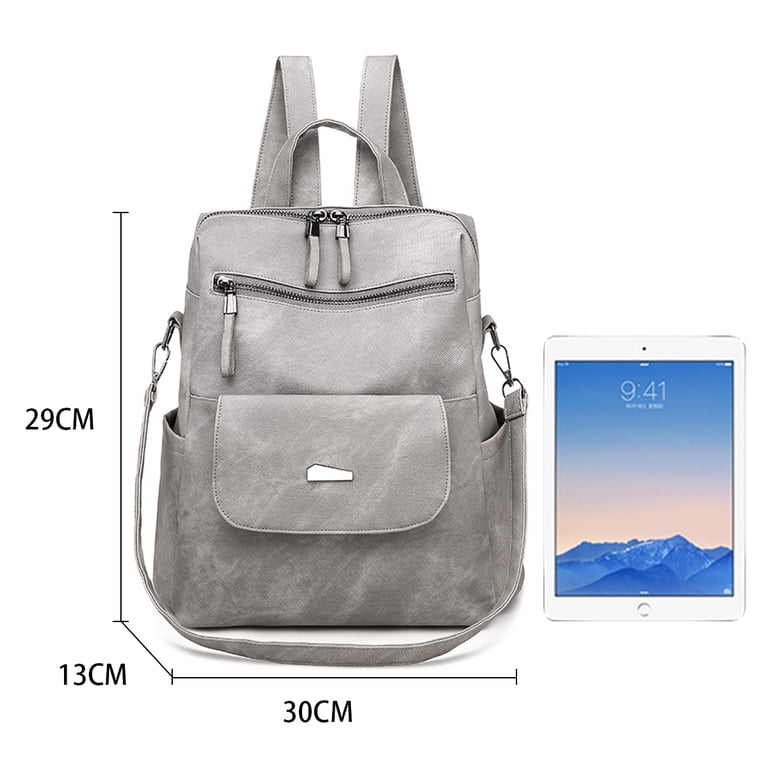 4253 PU Leather Backpack Purse Fashion Multipurpose Design Handbag Shoulder 81-3wiu0CXL._AC_SY200_QL15_.jpg main image 3