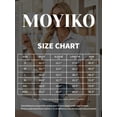 thumbnail image 7 of MOYIKO Short Sleeve Summer Tops for Women Casual Button Down Shirts Solid Business Work Blouses, 7 of 7