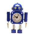 thumbnail image 3 of Reloj Despertador Robot Sin Tictac Reloj Despertador Para Habitaciones De Reloj Con Pantalla De 12 tiempo de tiempo de tiempo de Azul Macarena Reloj despertador robot para niños, 3 of 7