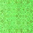 thumbnail image 1 of Ahgly Company Indoor Square Oriental Green Traditional Area Rugs, 6' Square, 1 of 4