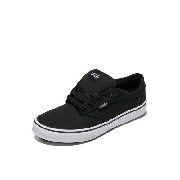 Zapatillas Vans Youth Atwood para Niños, Bajas, Negro y Blanco Talla 12.5