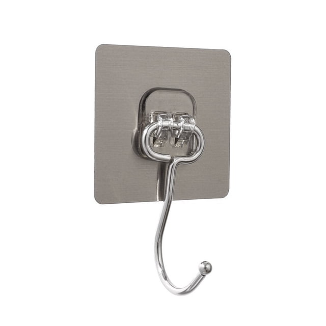 Ounissouiy 1 Uds. Ganchos fuertes autoadhesivos ajustables para colgar en la pared de la puerta ganchos de succión estante de carga pesada Type10 NO10