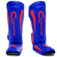 thumbnail image 2 of Champs MMA Martial Arts Shin Guards  Padded, Adjustable Muay Thai Leg Guards with Instep Protection for Kickboxing/MMA Training and Sparring  Durable, Professional MMA Equipment, 2 of 6