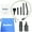 8-PC Kit+Bag, variant on MaximalPower Mini/Micro Vacuum Attachment Tool Kit 8-PC Set Compatible for Bissell Miele Shark Combo (Bag only)
