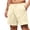Beige, variant on Men’s Textured Jogging Shorts Vintage Casual Summer Bottoms