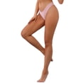 thumbnail image 4 of INSPIRE CHIC Women's Low-Waisted Briefs Invisible Bikinis Breathable V-Waisted Panties, 4 of 5