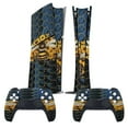 thumbnail image 2 of Watercolor Bumblebee With Yellow Sunflowers PS5/PS5 Pro/PS5 Slim Digital Disc Skin Sticker For Console And Controller Skins, 2 of 7