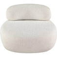 thumbnail image 3 of Meridian Furniture Venti Cream Boucle Fabric Chair, 3 of 20