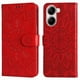 thumbnail image 4 of Funda tipo cartera GANGXUN para Xiaomi Poco X7 Pro , diseño girasol, cuero PU, soporte, cierre magnético, tarjetero, 4 of 5