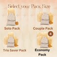 thumbnail image 4 of Loofah Sponge Crafts of Egypt, exfoliante natural, paquete de 3, 4 of 9